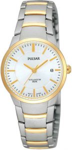 Pulsar horloge dames goud zilver PH7128X1