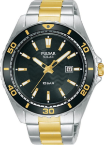 Pulsar horloge heren solar PX3243X1