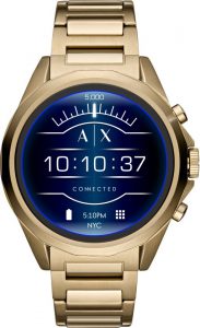 Armani smartwatch dames heren goud AXT2001