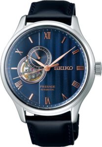 Horloge heren blauw Seiko presage