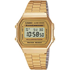 Casio horloge heren goud Vintage Iconic A168WG-9EFCasio horloge heren goud Vintage Iconic A168WG-9EF
