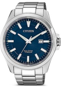 Horloge heren zilver Citizen super titanium