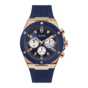 Horloge heren blauw Guess Poseidon