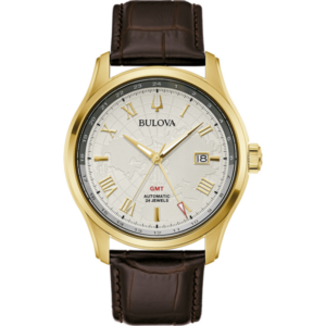 Bulova horloge heren goud 97B210