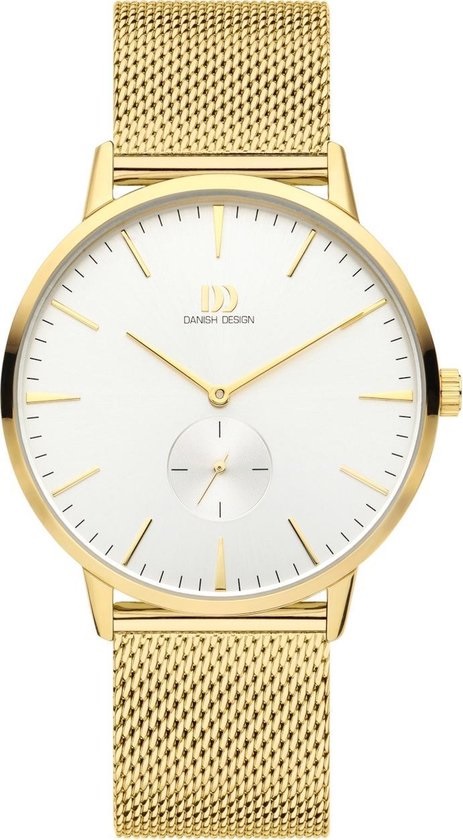 Danish Design horloge heren goud
