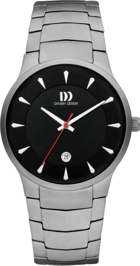 Danish Design horloge heren titanium