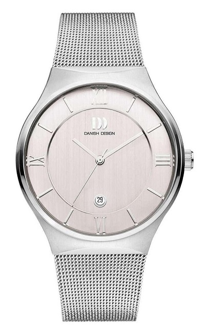 Danish Design horloge heren zilver