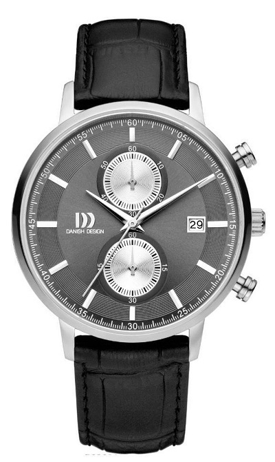 Danish Design horloge heren zwart