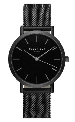 Rosefield horloge dames zwart