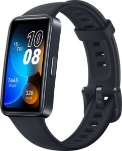 Horloge met stappenteller voor dames Xiaomi Smart Band 8 activity tracker zwart