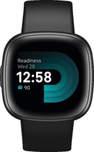 Horloge met stappenteller voor dames fitbit versa 4 smartwatch