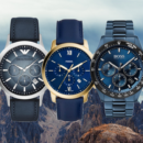 Horloge heren blauw