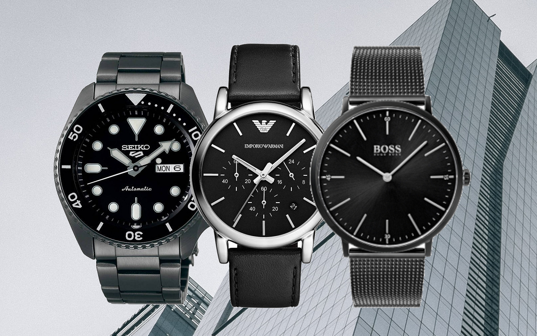 Horloge heren zwart: de mooiste herenhorloges in zwart | HorlogeKiezen.nl